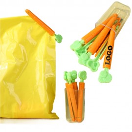 Carrot Sealing Clip with Logo  Carrot Sealing Clip with Logo