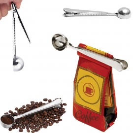 Scoop Spoon w/Seal Clip with Logo  Scoop Spoon w/Seal Clip with Logo