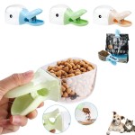 Personalized Pet Food Scoop With Sealing Clip