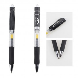 Logo Branded Classic Retractable Pen w/Pocket Clip