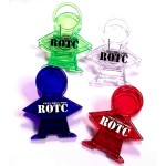 Large Size Figure Magnetic Memo Clip w/Strong Grip with Logo