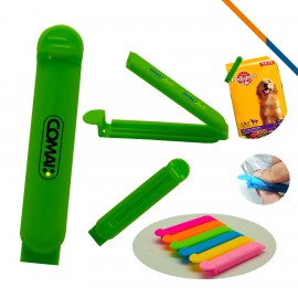 Personalized Clip-n-Seal Clip 5 pack-Green  Personalized Clip-n-Seal Clip 5 pack-Green