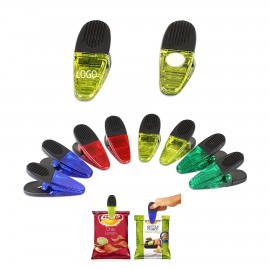 Thick Plastic Clip With Magnet with Logo