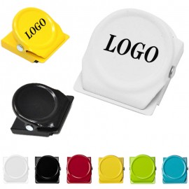 Custom Metal Refrigerator Whiteboard Food Bag Magnetic Clip with Logo