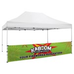 Personalized 15' Premium Tent Half Wall Kit (Dye Sub, Single-Sided)