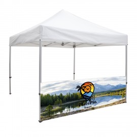 Custom 10' Elite Tent Mesh Vinyl Half Wall Kit (UV Printed)  Custom 10
