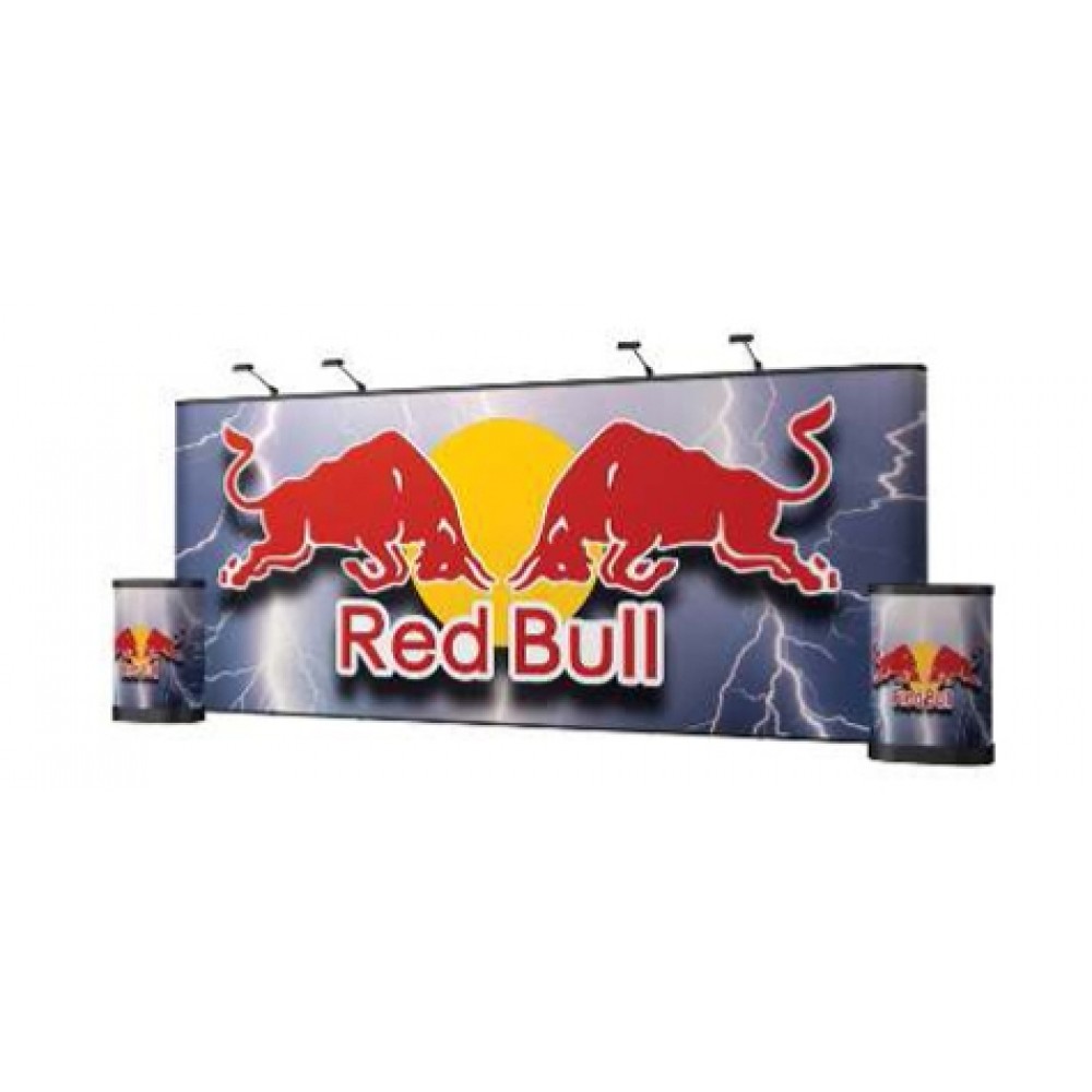 20' Energy Straight Pop-Up Kit with Logo 20' Energy Straight Pop-Up Kit with Logo