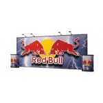 20' Energy Straight Pop-Up Kit with Logo