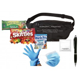 Home or Office Survival Kit with Face Mask & Gloves Custom Imprinted