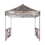 DisplaySplash 10' x 3' Double-Sided Tent Wall, 2pc Set with Logo