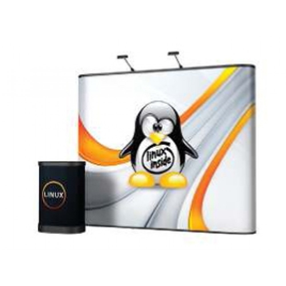 10' Energy Straight Pop-Up Kit with Logo 10' Energy Straight Pop-Up Kit with Logo