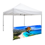 10' Elite Tent Half Wall Kit (Dye Sublimated) with Logo