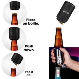 Stainless Steel Beer Automatic Bottle Opener with Logo  Stainless Steel Beer Automatic Bottle Opener with Logo