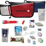 Deluxe Disaster Prep Emergency Safety Kit with Logo