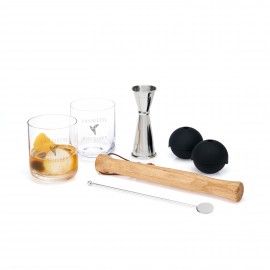 Personalized Viski 7-Piece Muddled Cocktail Set