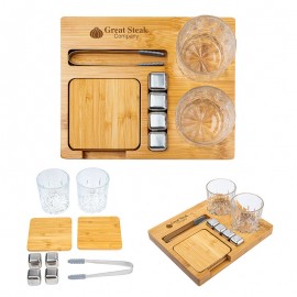 Collins 10-Piece Whiskey Set with Logo