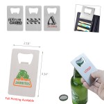 Promotional Credit Card Bottle Openers