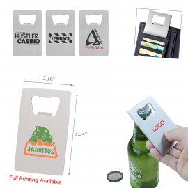 Credit Card Bottle Openers with Logo