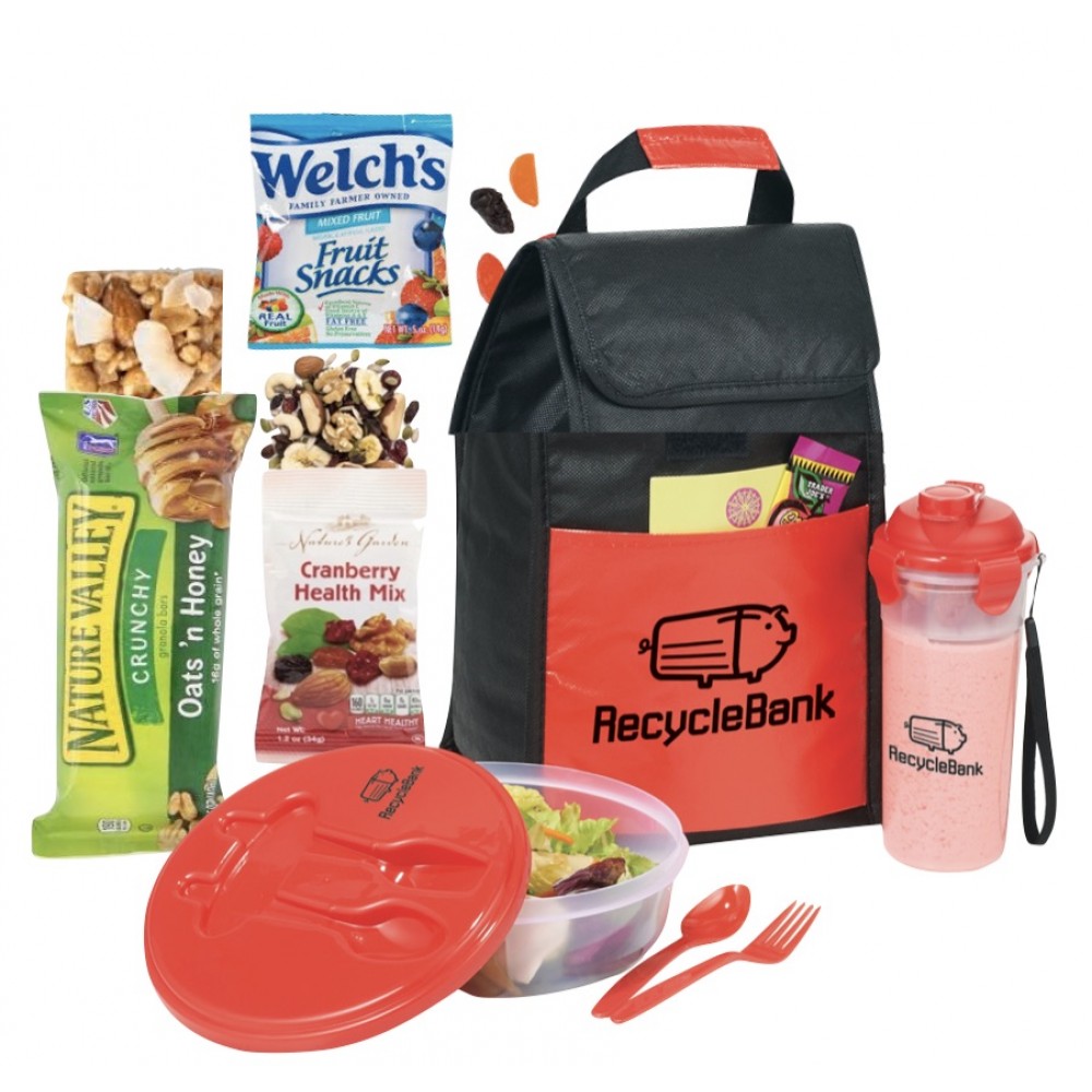 Welcome Back Lunch Cooler with Snacks with Logo
