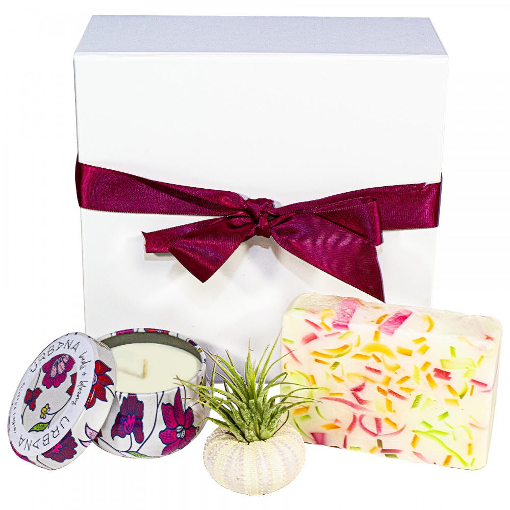 Fresh and Floral Gift Box with Logo