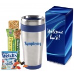 Full Color Box with Tumbler and Snacks Custom Printed