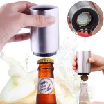Customized Stainless Steel Beer Automatic Bottle Opener