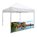 10' Elite Tent Half Wall Kit (Dye Sublimated, Double-Sided) with Logo