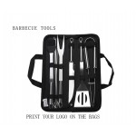 Logo Branded BBQ Grill Tools Set