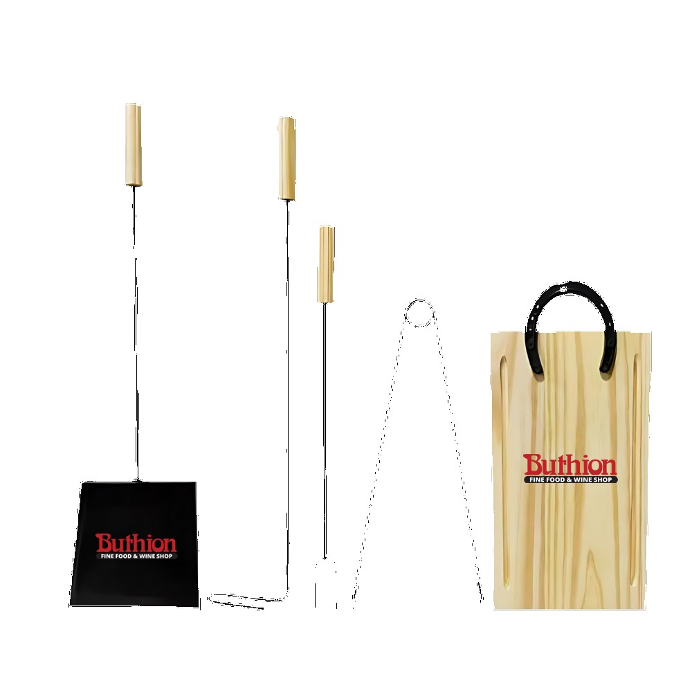 5-Piece BBQ Grill Set with Logo