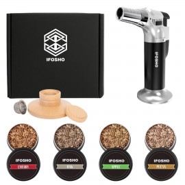 Customized Old Fashioned Cocktail Smoker Kit with Torch Lighter