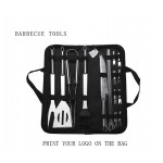 BBQ Grill Tools Set Logo Branded