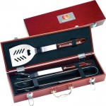 3 Piece Executive Barbecue Set Custom Printed