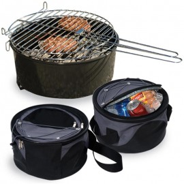 Weekend Explorer Grill & Cooler with Logo