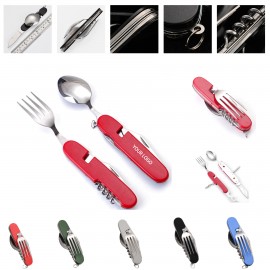 Promotional 6 in 1 Folding Cutlery Set