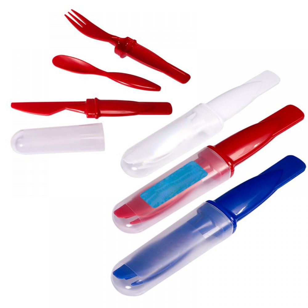 Custom Imprinted Lunch Mate Cutlery Set