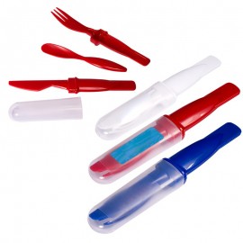 Custom Imprinted Lunch Mate Cutlery Set