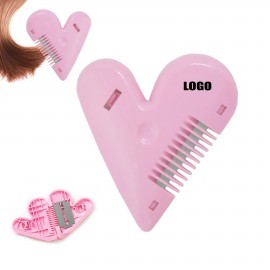 Heart Shaped Hair Trimming Blade Logo Branded
