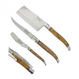Cheese Knife & Corkscrew Gift Set with Logo