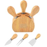Cheese Knife Three Piece Set Custom Printed