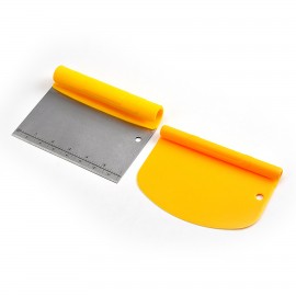 2-In-1 Dough Scraper with Logo