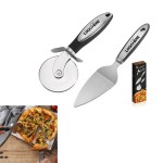 Stainless Steel Pizza Cutter And Slicer with Logo