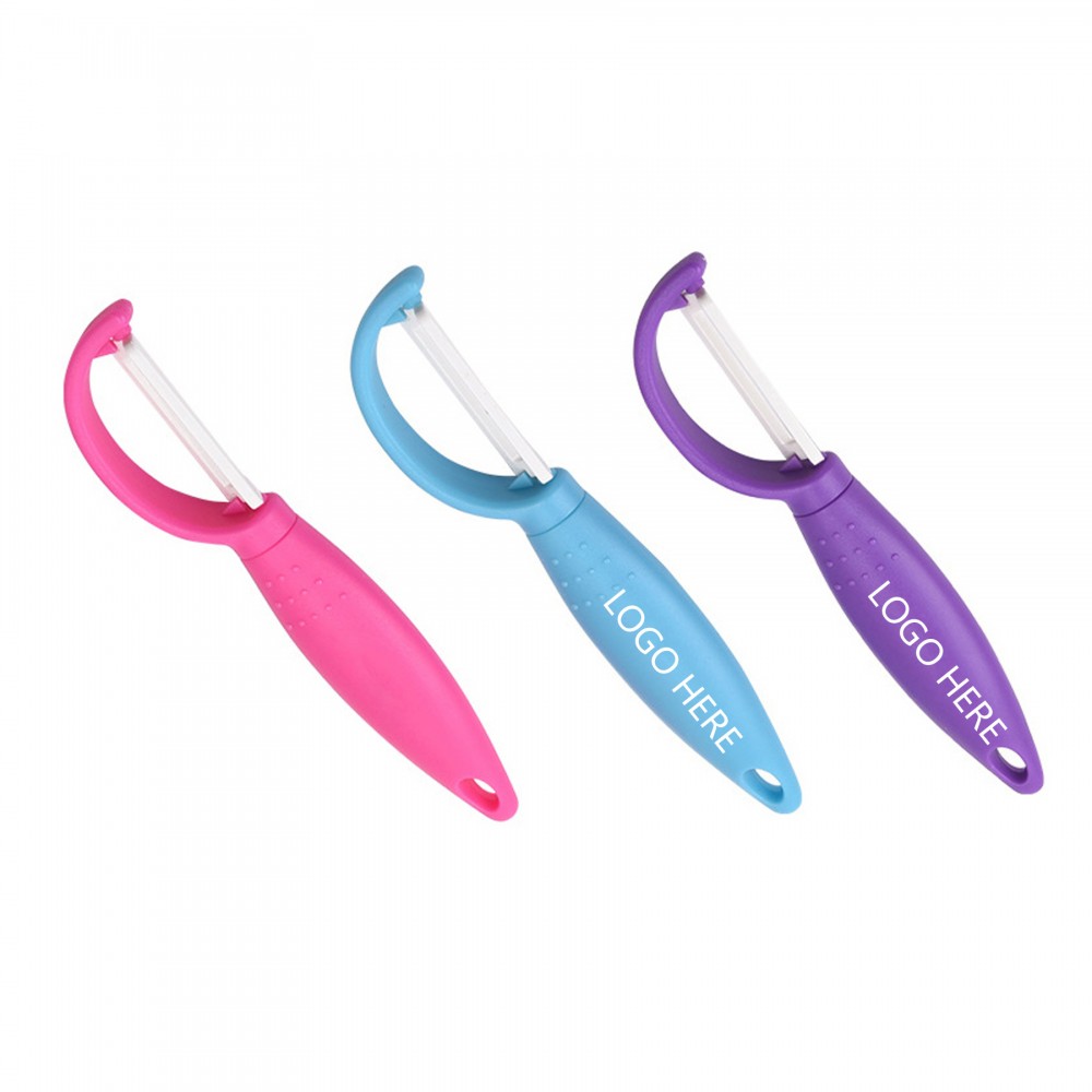 Fruit & Vegetable Peeler w/Ceramic Blade Custom Imprinted