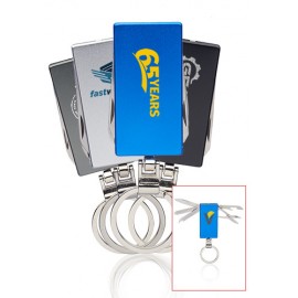 Logo Branded Manns Multifunction Pocket Knives with Key Ring