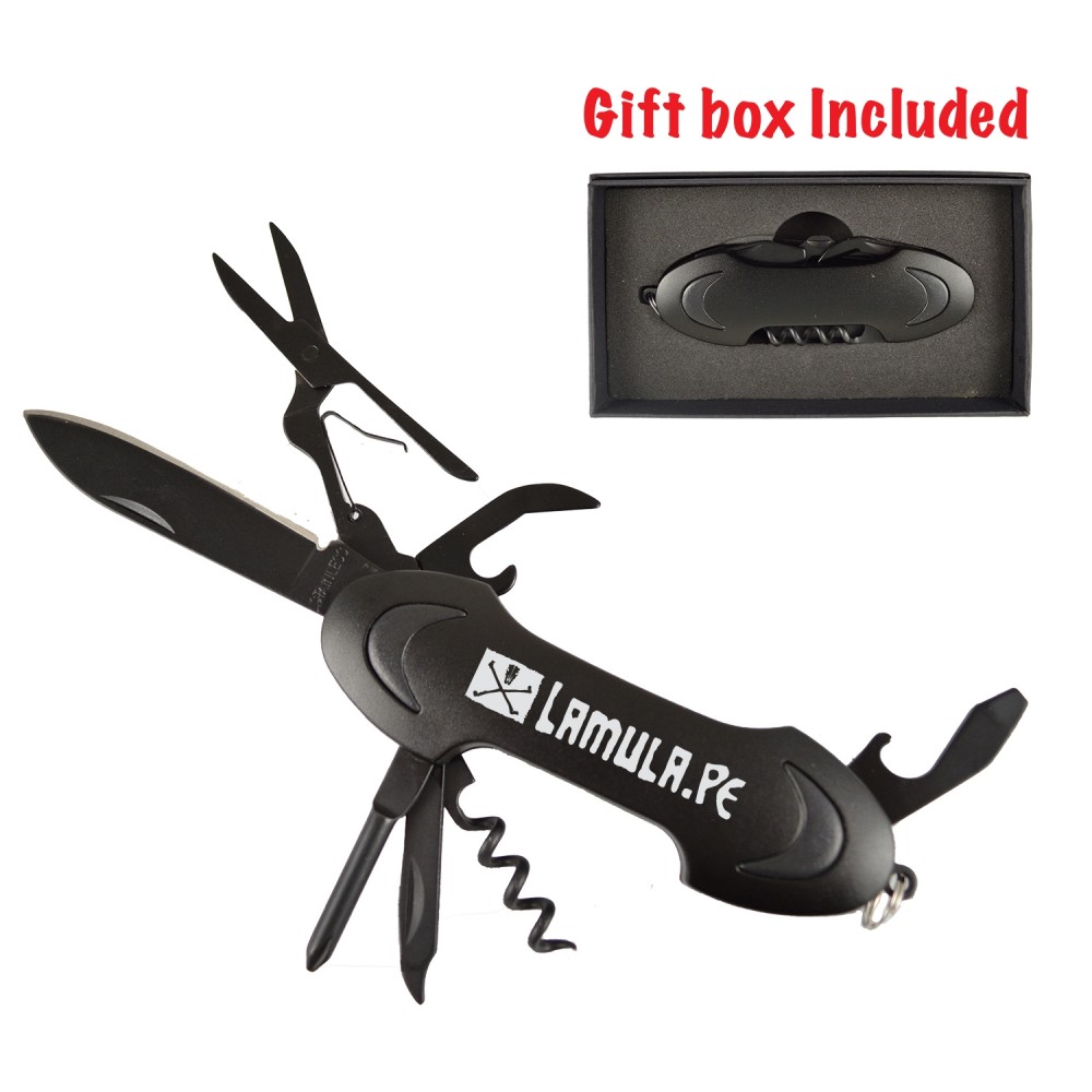 7-In-1 Multi Tool Knife with Logo