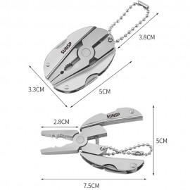 Logo Branded Multifunction Mini Foldable Survival Plier