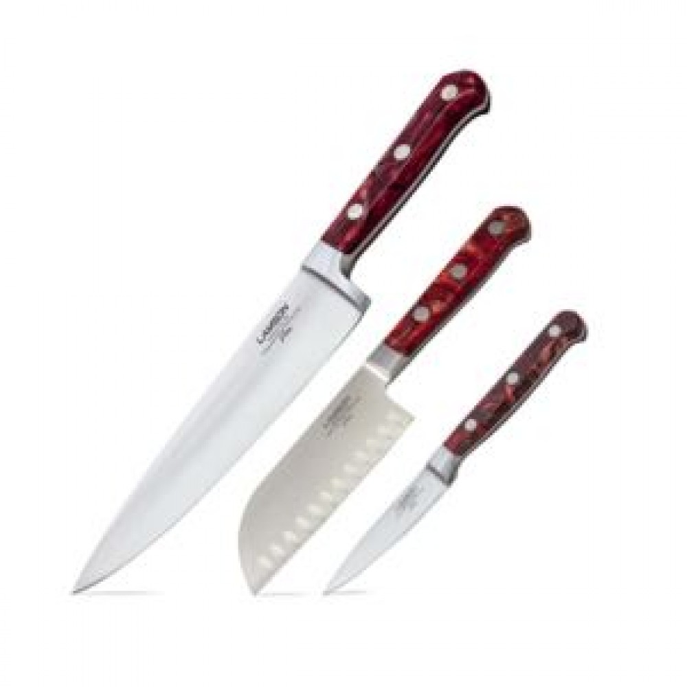 Fire Series Forged 3 Piece Cook Set Logo Branded Fire Series Forged 3 Piece Cook Set Logo Branded