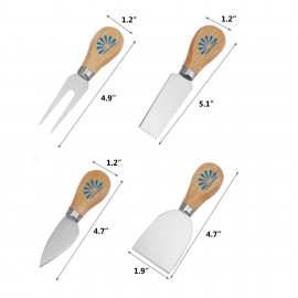 Rust-Proof Stainless Steel Cheese Cutter Custom Imprinted