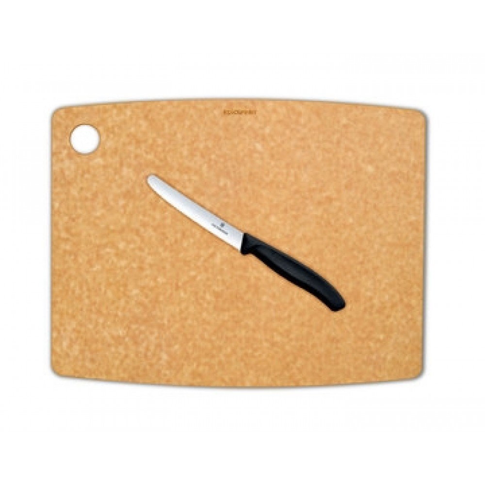 Kitchen Series 14.5"x11" Cutting Board Combo Set (Natural) with Logo