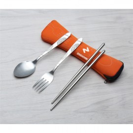 Custom Imprinted Tableware Set In Neoprene Case