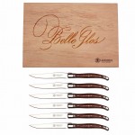 Laguiole California Steak Knives (Set of 6) with Logo